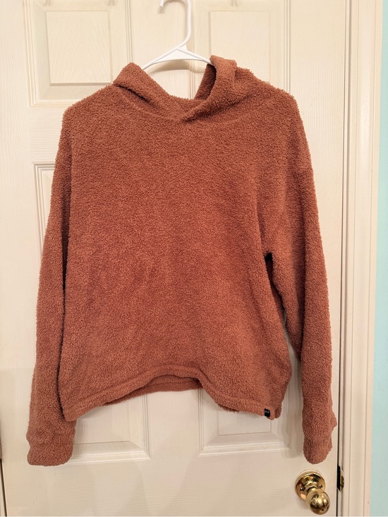 PINK Victoria's Secret Other - PINK Victoria's Secret Plush Hooded Pullover - Brown